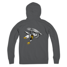 Custom Design Eagle Landing  ﻿Premium Adult Zip Hoodie - neverleavehomedeals.com