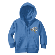 Custom Design Eagle Landing  ﻿Classic Kids Zip Hoodie - neverleavehomedeals.com