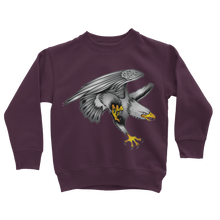 Custom Design Eagle Landing  ﻿Classic Kids Sweatshirt - neverleavehomedeals.com