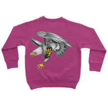 Custom Design Eagle Landing  ﻿Classic Kids Sweatshirt - neverleavehomedeals.com