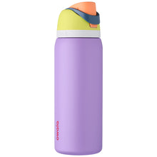 Owala FreeSip Insulated Stainless Steel Water Bottle with Straw for Sports and Travel, BPA-Free, 24oz, Iced Breeze