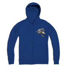 Custom Design Eagle Landing  ﻿Premium Adult Zip Hoodie - neverleavehomedeals.com
