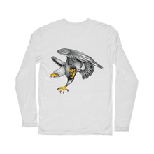 Custom Design Eagle Landing  ﻿Classic Long Sleeve T-Shirt - neverleavehomedeals.com