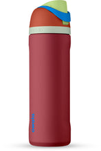 Owala FreeSip Insulated Stainless Steel Water Bottle with Straw for Sports and Travel, BPA-Free, 24oz, Iced Breeze