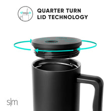 Simple Modern 40 oz Tumbler with Handle and Straw Lid | Insulated Cup Reusable Stainless Steel Water Bottle Travel Mug Cupholder Friendly | Gifts for Women Men Him Her | Trek Collection | Almond Birch