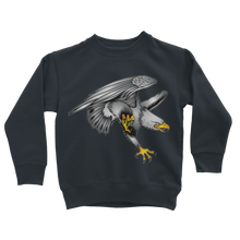 Custom Design Eagle Landing  ﻿Classic Kids Sweatshirt - neverleavehomedeals.com
