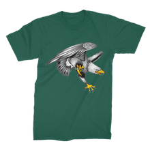 Custom Design Eagle Landing  ﻿Premium Jersey Men's T-Shirt - neverleavehomedeals.com