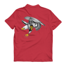 Custom Design Eagle Landing  ﻿Premium Adult Polo Shirt - neverleavehomedeals.com