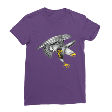 Custom Design Eagle Landing  ﻿Classic Women's T-Shirt - neverleavehomedeals.com