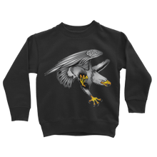Custom Design Eagle Landing  ﻿Classic Kids Sweatshirt - neverleavehomedeals.com