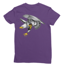 Custom Design Eagle Landing  ﻿Classic Women's T-Shirt - neverleavehomedeals.com