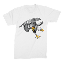 Custom Design Eagle Landing  ﻿Premium Jersey Men's T-Shirt - neverleavehomedeals.com