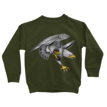 Custom Design Eagle Landing  ﻿Classic Kids Sweatshirt - neverleavehomedeals.com