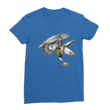 Custom Design Eagle Landing  ﻿Premium Jersey Women's T-Shirt - neverleavehomedeals.com