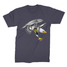 Custom Design Eagle Landing  ﻿Premium Jersey Men's T-Shirt - neverleavehomedeals.com