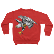 Custom Design Eagle Landing  ﻿Classic Kids Sweatshirt - neverleavehomedeals.com