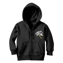 Custom Design Eagle Landing  ﻿Classic Kids Zip Hoodie - neverleavehomedeals.com