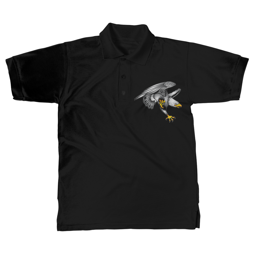 Custom Design Eagle Landing  ﻿Classic Women's Polo Shirt - neverleavehomedeals.com