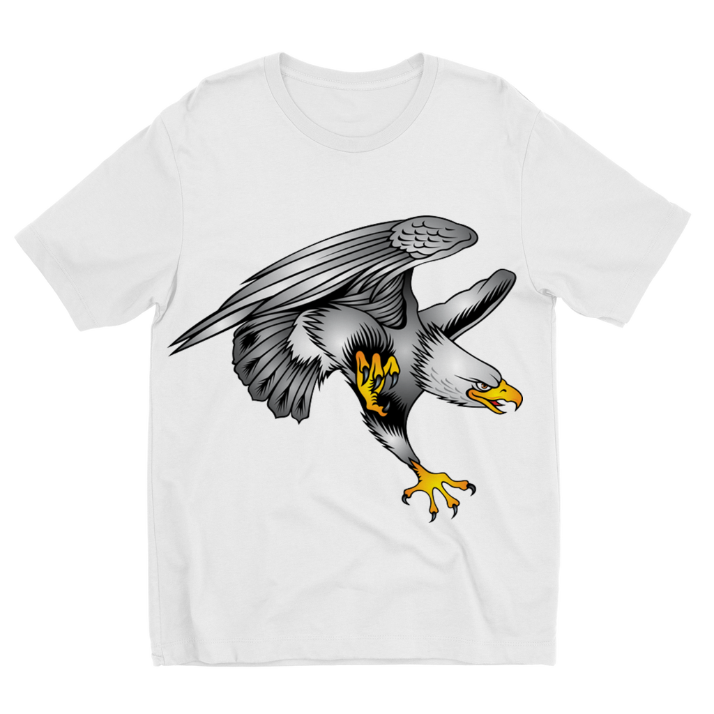 Custom Design Eagle Landing  ﻿Sublimation Kids T-Shirt - neverleavehomedeals.com
