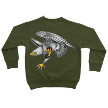 Custom Design Eagle Landing  ﻿Classic Kids Sweatshirt - neverleavehomedeals.com