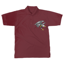 Custom Design Eagle Landing  ﻿Classic Adult Polo Shirt - neverleavehomedeals.com