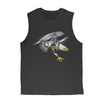 Custom Design Eagle Landing  ﻿Premium Adult Muscle Top - neverleavehomedeals.com