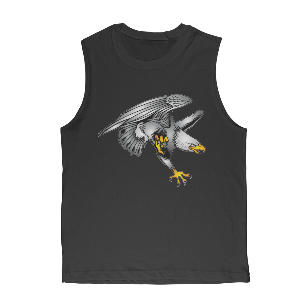 Custom Design Eagle Landing  ﻿Premium Adult Muscle Top - neverleavehomedeals.com