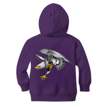 Custom Design Eagle Landing  ﻿Classic Kids Zip Hoodie - neverleavehomedeals.com