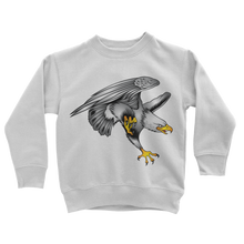 Custom Design Eagle Landing  ﻿Classic Kids Sweatshirt - neverleavehomedeals.com