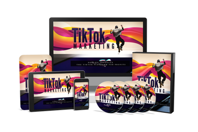 TikTok Marketing Ebook and Videos Training Guide bundle