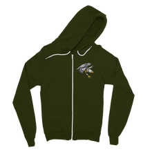 Custom Design Eagle Landing  ﻿Classic Adult Zip Hoodie - neverleavehomedeals.com