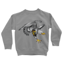 Custom Design Eagle Landing  ﻿Classic Kids Sweatshirt - neverleavehomedeals.com