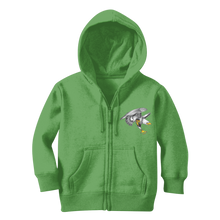 Custom Design Eagle Landing  ﻿Classic Kids Zip Hoodie - neverleavehomedeals.com