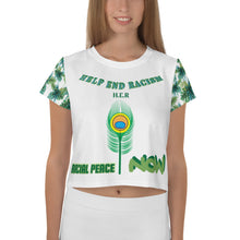 All-Over Print Crop Tee