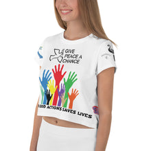 All-Over Print Crop Tee