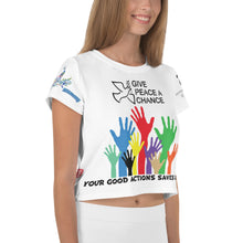 All-Over Print Crop Tee