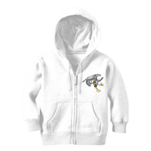 Custom Design Eagle Landing  ﻿Classic Kids Zip Hoodie - neverleavehomedeals.com