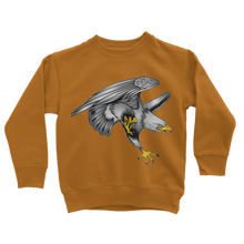 Custom Design Eagle Landing  ﻿Classic Kids Sweatshirt - neverleavehomedeals.com