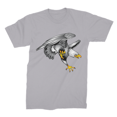 Custom Design Eagle Landing  ﻿Premium Jersey Men's T-Shirt - neverleavehomedeals.com