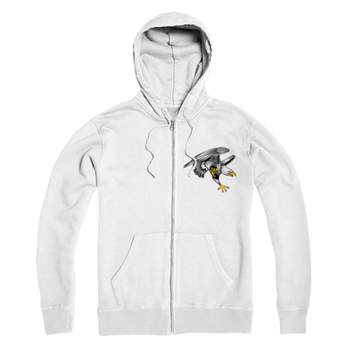 Custom Design Eagle Landing  ﻿Premium Adult Zip Hoodie - neverleavehomedeals.com