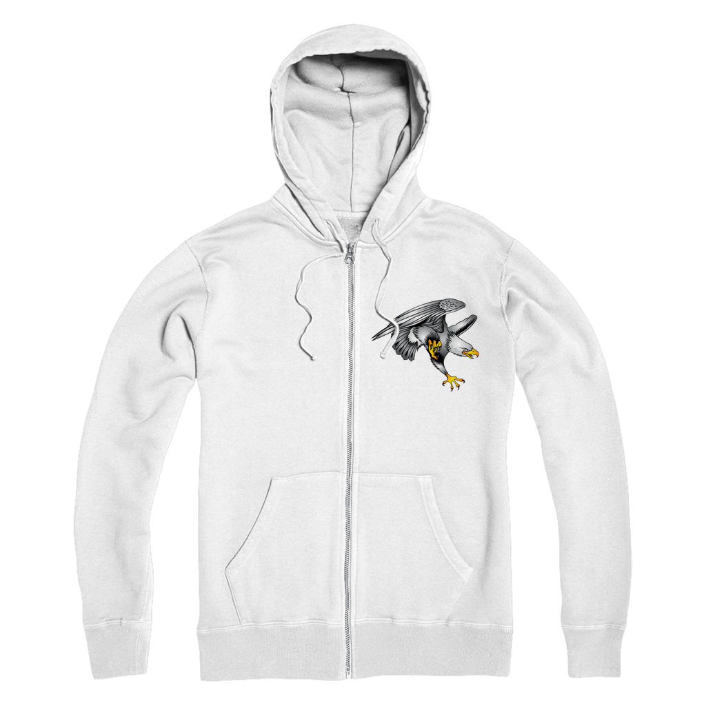 Custom Design Eagle Landing  ﻿Premium Adult Zip Hoodie - neverleavehomedeals.com