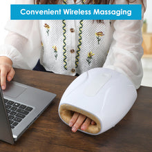 Wireless Electric Hand Massager Heat Air Compression Massage Palm Finger Acupoint for Arthritis Pain Relief Hand Beauty Massager