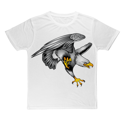 Custom Design Eagle Landing  ﻿Classic Sublimation Adult T-Shirt - neverleavehomedeals.com