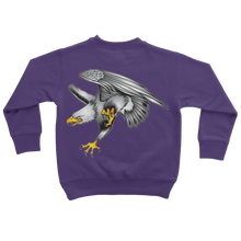 Custom Design Eagle Landing  ﻿Classic Kids Sweatshirt - neverleavehomedeals.com