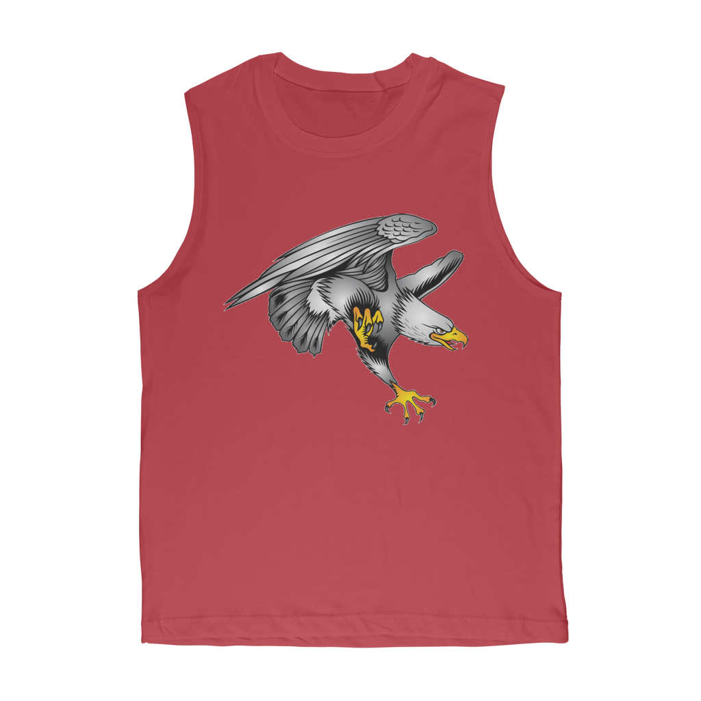 Custom Design Eagle Landing  ﻿Classic Adult Muscle Top - neverleavehomedeals.com