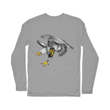 Custom Design Eagle Landing  ﻿Classic Long Sleeve T-Shirt - neverleavehomedeals.com
