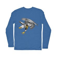 Custom Design Eagle Landing  ﻿Classic Long Sleeve T-Shirt - neverleavehomedeals.com