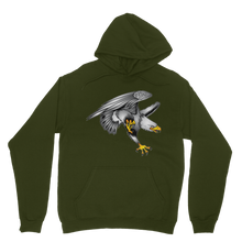 Custom Design Eagle Landing  ﻿Classic Adult Hoodie - neverleavehomedeals.com