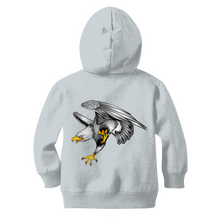 Custom Design Eagle Landing  ﻿Classic Kids Zip Hoodie - neverleavehomedeals.com