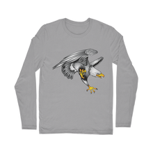 Custom Design Eagle Landing  ﻿Classic Long Sleeve T-Shirt - neverleavehomedeals.com
